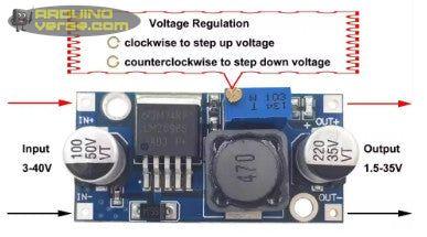 LM2956S buck-boost power supply module