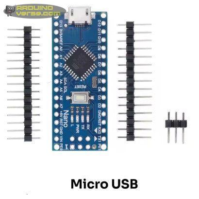 Arduino Nano ATMEGA328PB with Mini / Micro / Type C USB