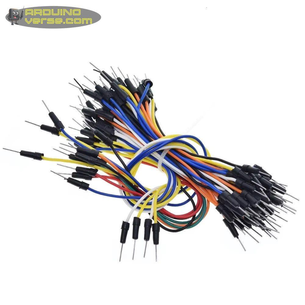 Breadboard jumper links 65 pieces male to male