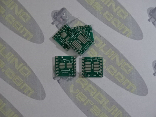 Surface Mount prototype board SO8 SO14, SO16, SO20, SO24, SO28