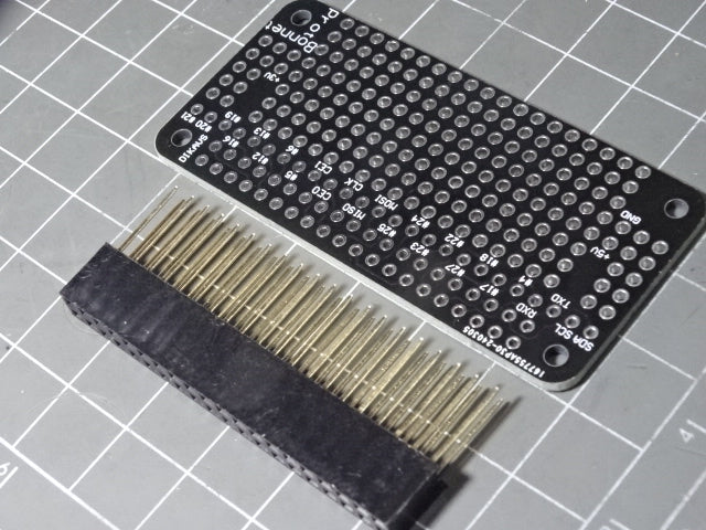 Raspberry Pi Zero W and W2 prototyping development HAT sheild
