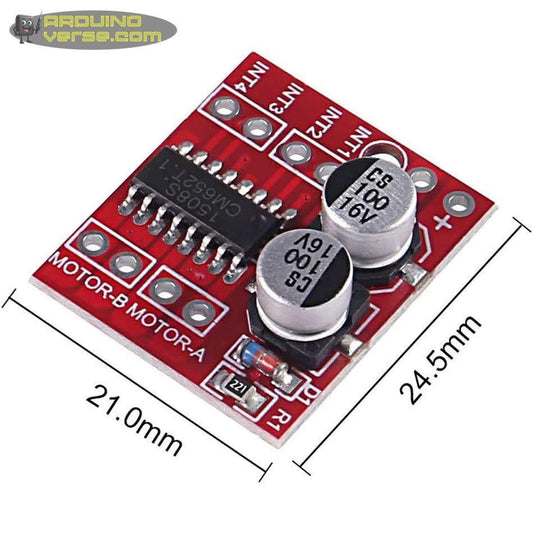 L298N DC motor or Stepper motor driver module