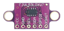 VL53L0X Time-of-Flight (ToF) Laser Ranging Sensor Breakout 940nm CJVL53L0XV2 Laser Distance Module IIC